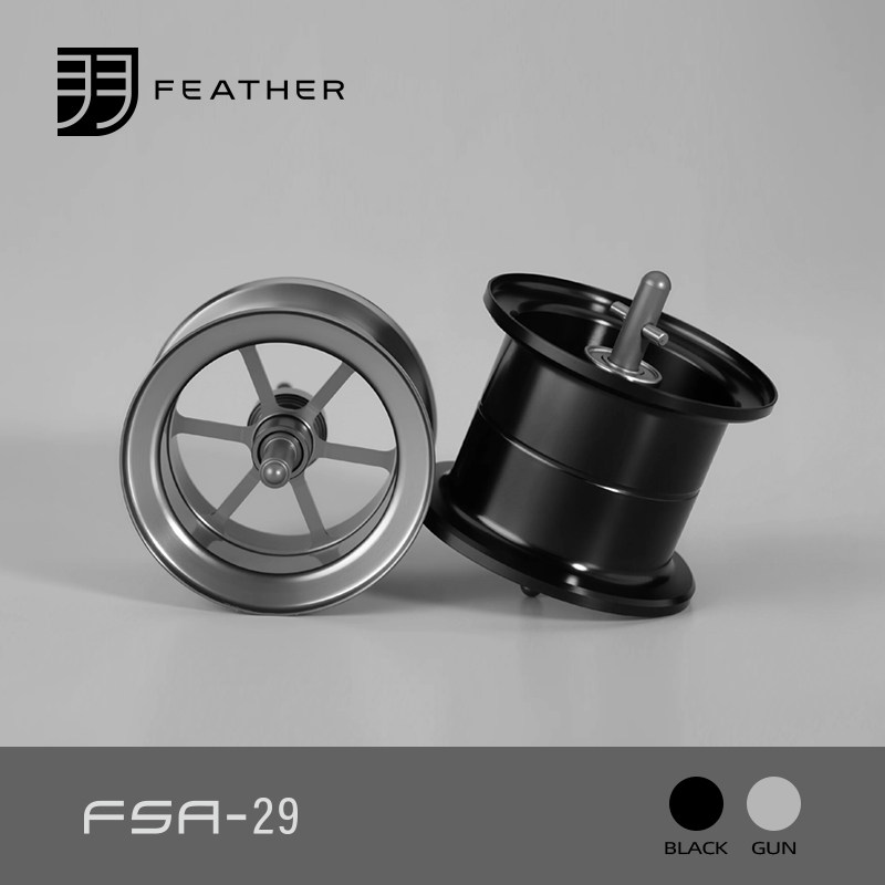 Trolling Reel - Carretel de Pesca Modificado FEATHER para