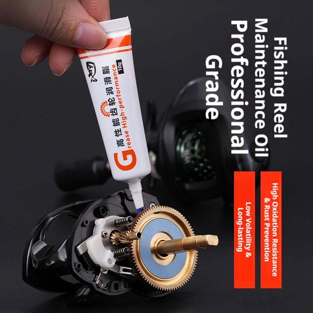 Reel Grease - Kit de Óleo e Graxa Lubrificante