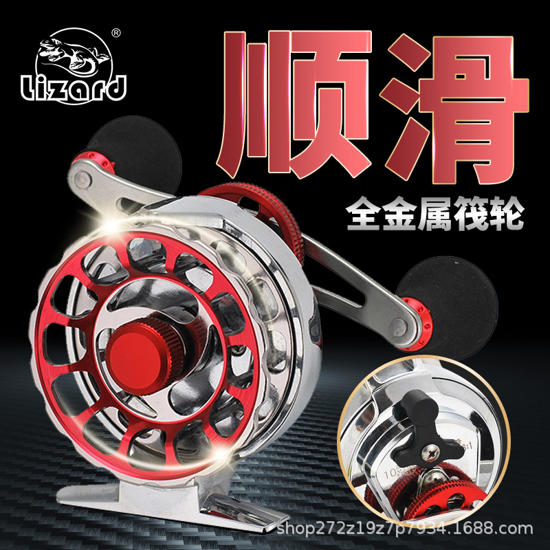 Ice Fishing Reel - Carretilha de Pesca em Metal Completo