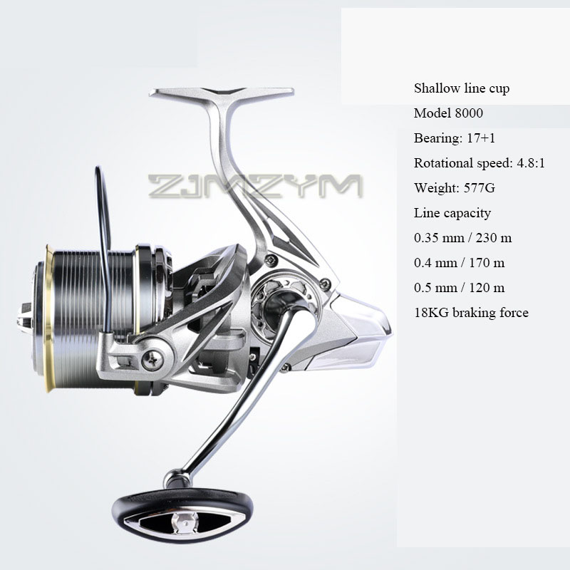 18kg grande arrasto carretilha - Reel Spare Spool avaliação e preço