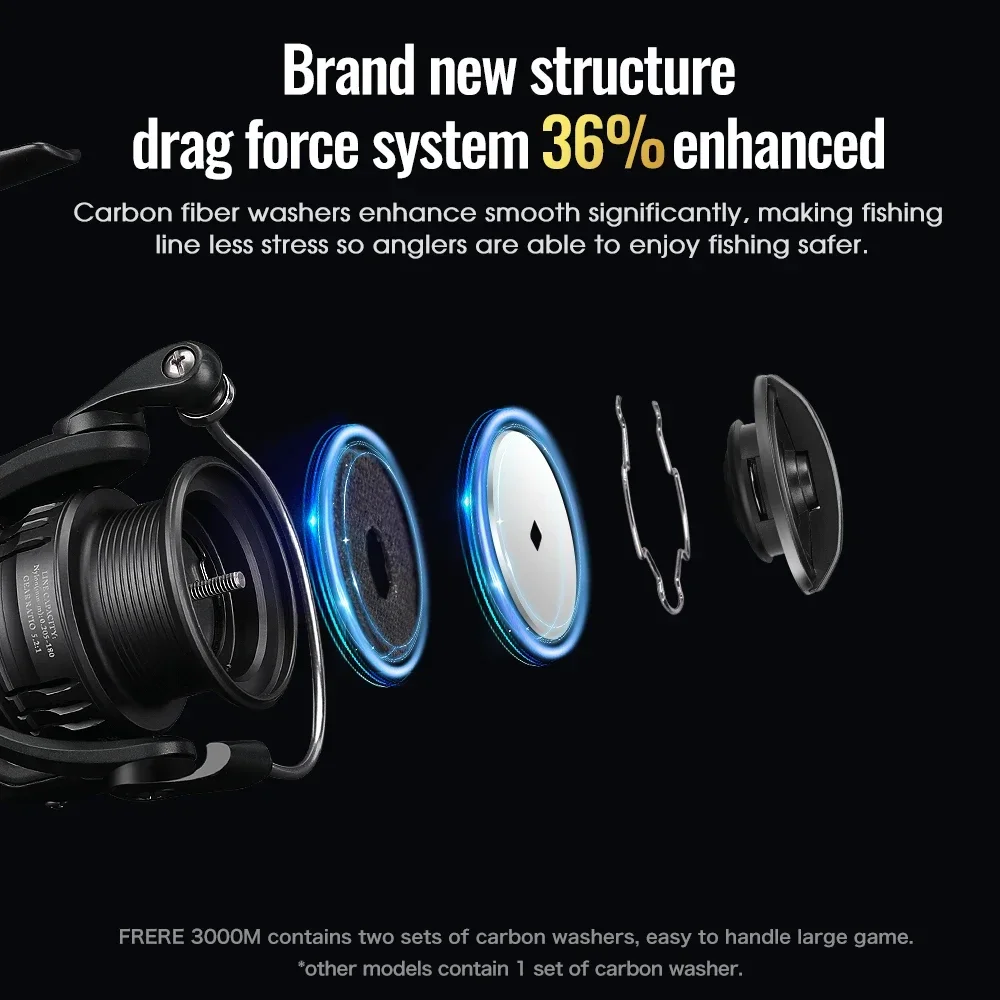 Tsurinoya ultra leve 155g isca - Kastking Reel Zephyr avaliação e preço