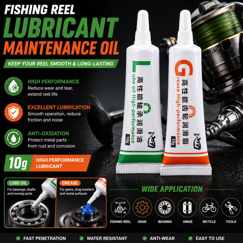 Kit de Óleo e Graxa Lubrifican - Reel Grease avaliação e preço