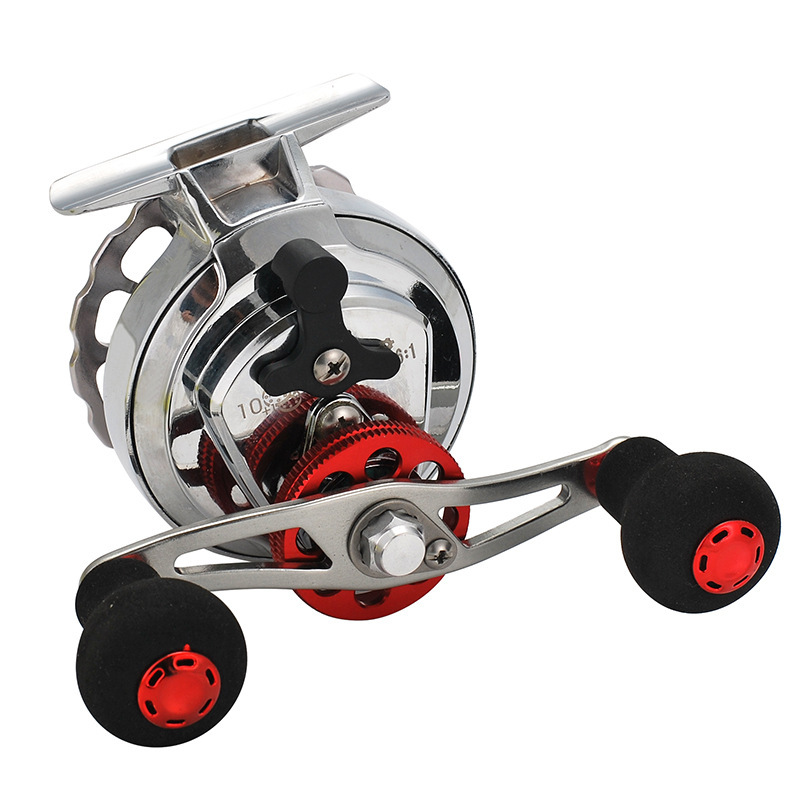 Carretilha de Pesca em Metal C - Ice Fishing Reel avaliação e preço
