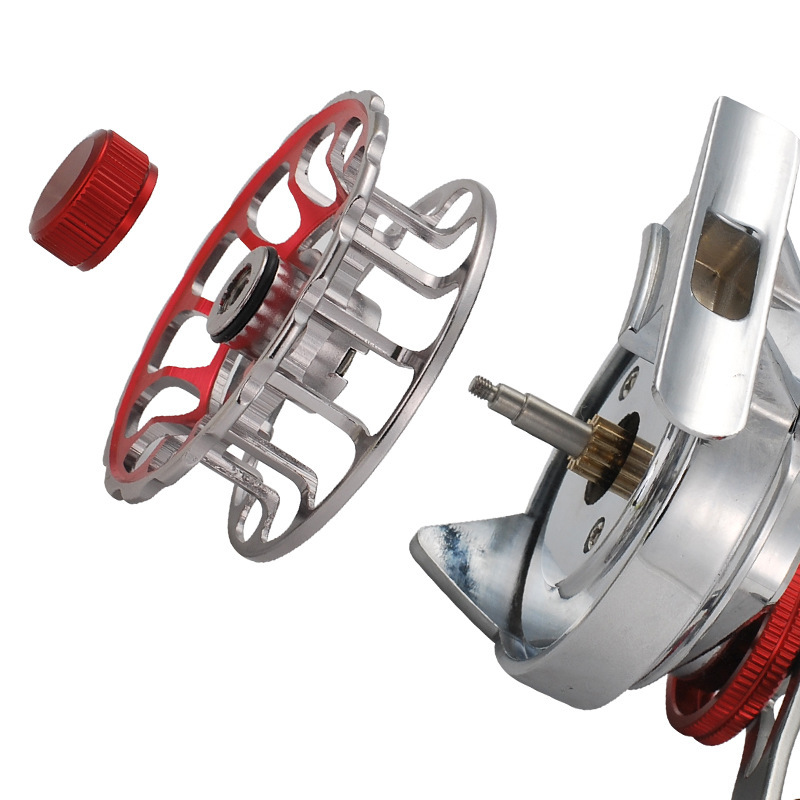 Carretilha de Pesca em Metal C - Ice Fishing Reel avaliação e preço