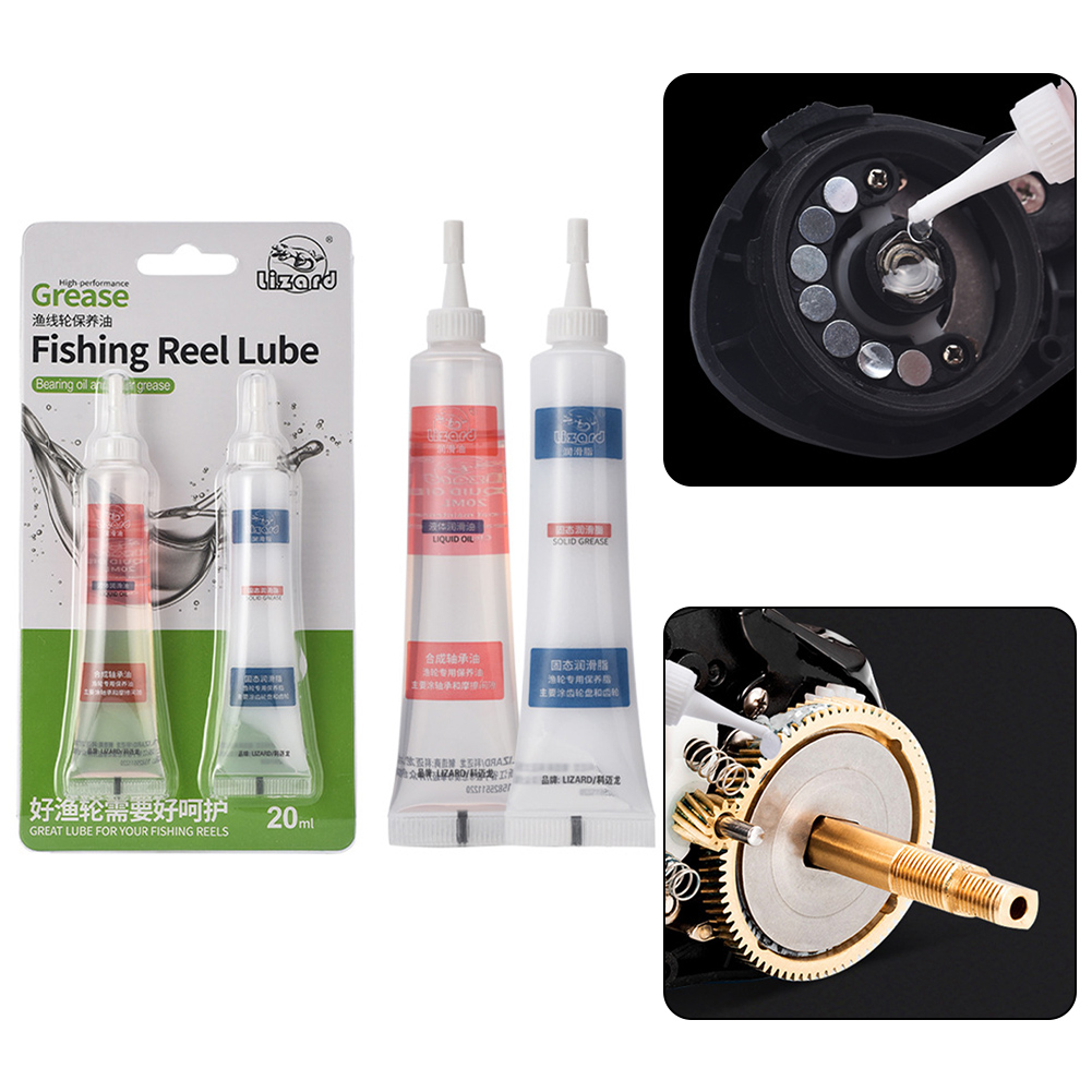 Carretel de pesca graxa carret - Reel Grease avaliação e preço